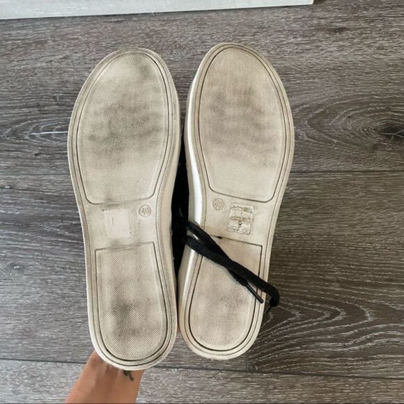 Jack Rogers Ainsley Black Fabric Sneakers Size 40 (9.5) - Picture 7 of 9